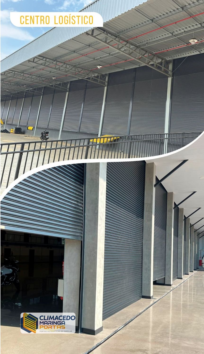 portas automaticas de enrolar para indutrias e centros logisticos maringa portas climacedo solucoes