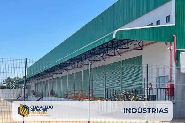 porta enrolar automatica logistica industria